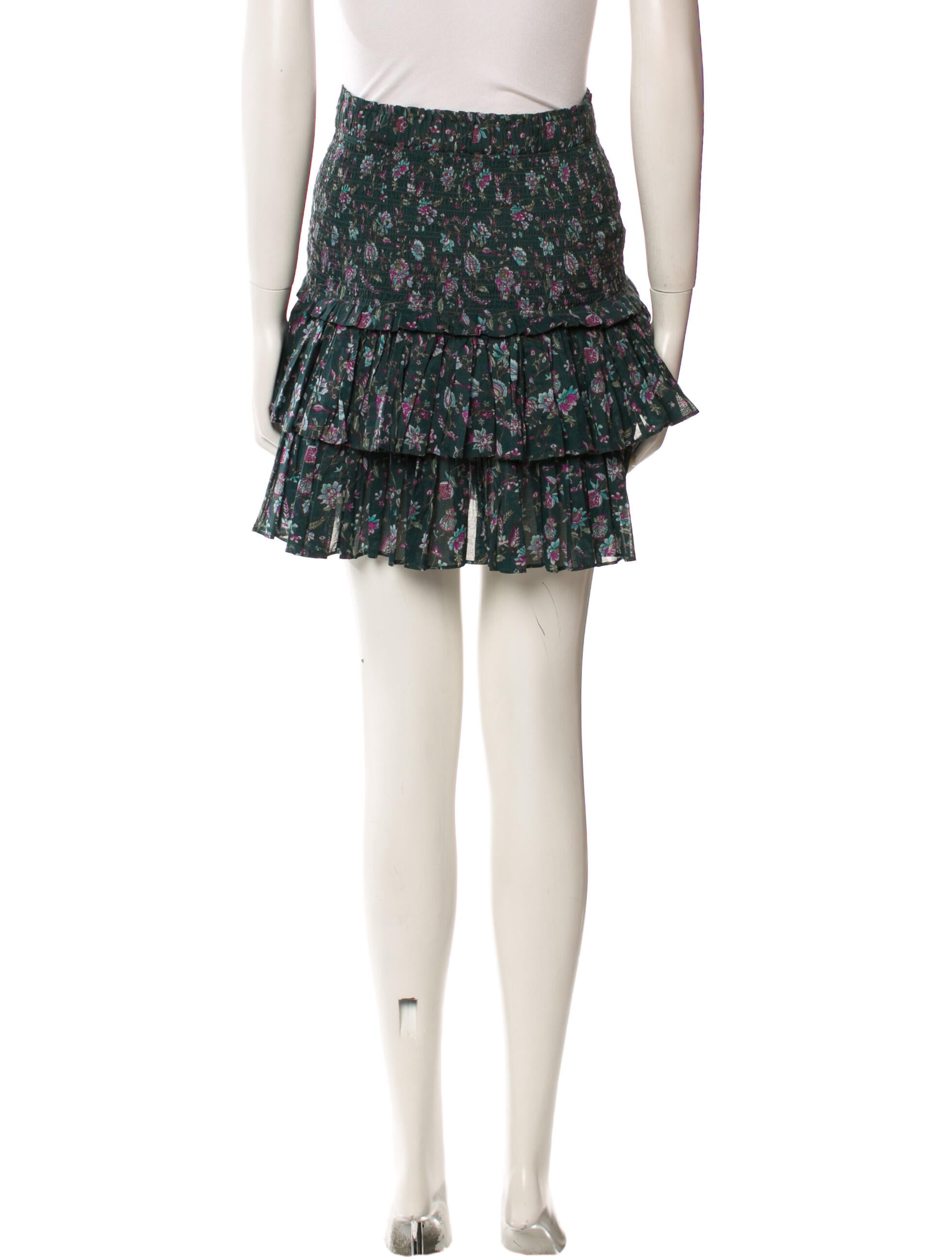 Étoile Isabel Marant Floral Print Mini Skirt